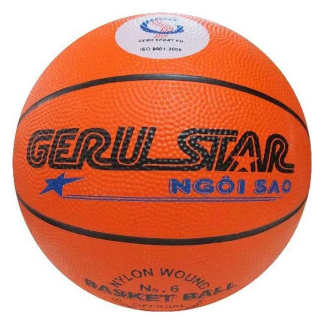 Bóng Rổ Geru Cao Su B6 Cam.webp