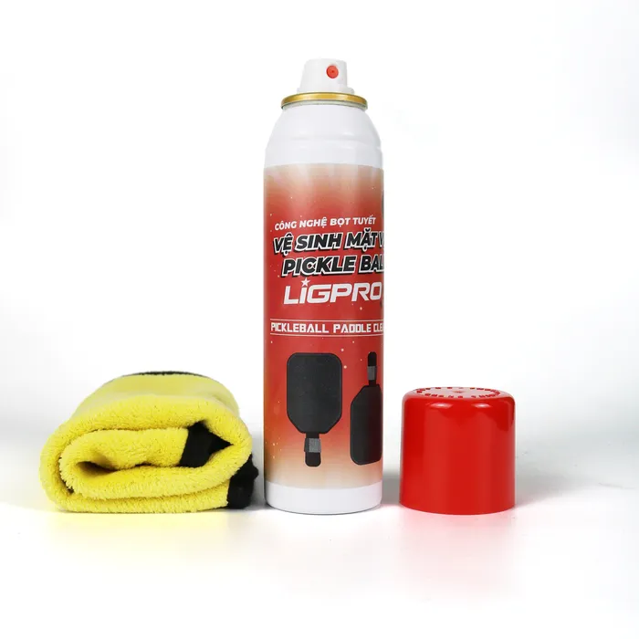 Chai xịt Ligpro vệ sinh vợt Pickleball.webp
