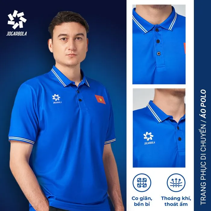 Áo Polo ĐTQG Việt Nam 2024 (Vàng, S)