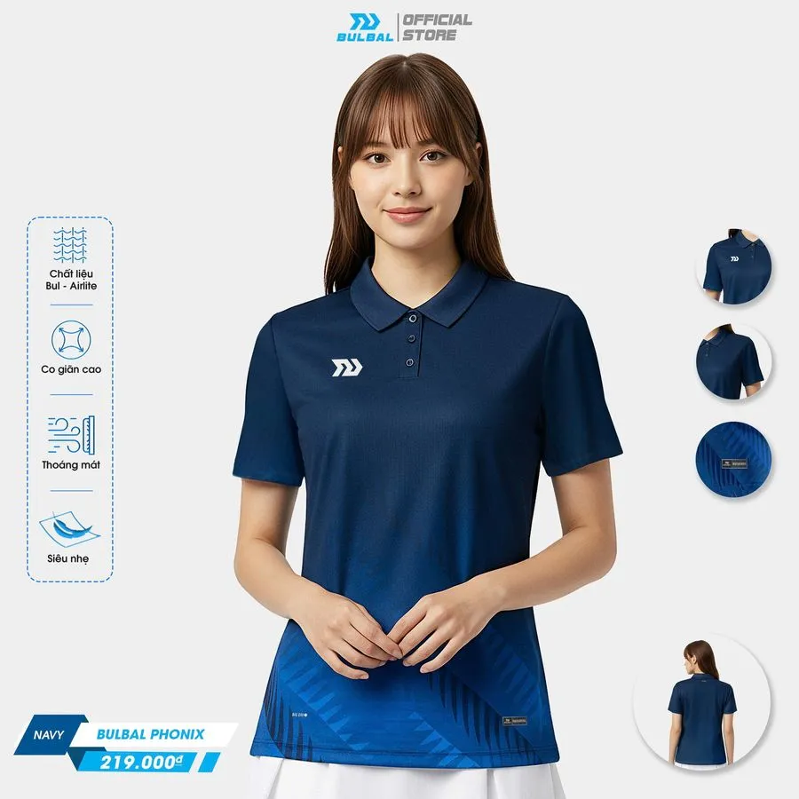 Áo Thể Thao Bulbal Phonix Nữ (Vàng, S)