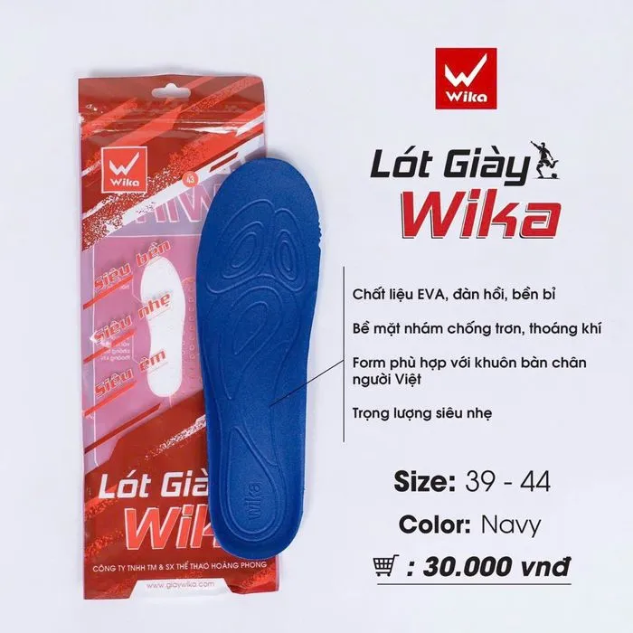 Lót giày Wika