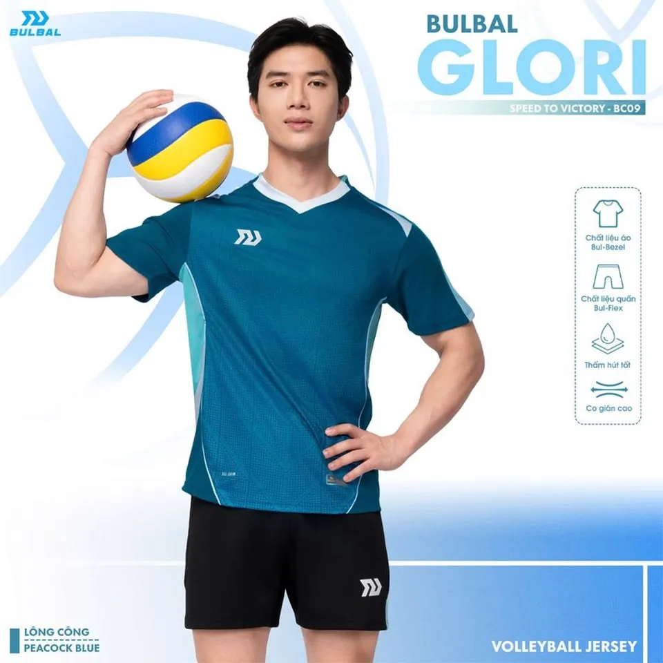 Quần Áo Bulbal Glori BC09 NAM (Vàng, S)