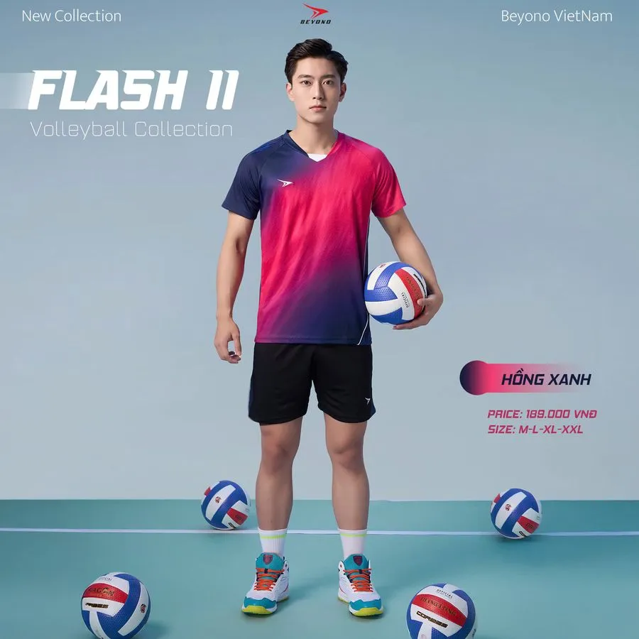 Quần Áo Beyono Flash 2 NAM (Vàng, S)