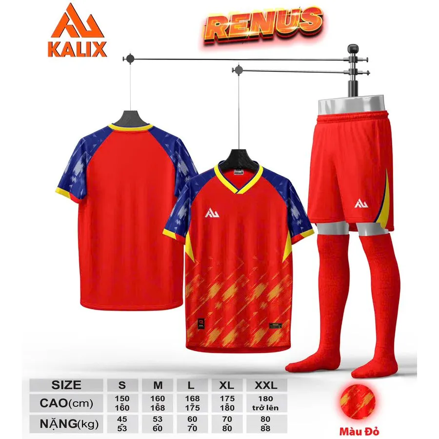 Quần áo Kalix KL03 Renus (Vàng, S)