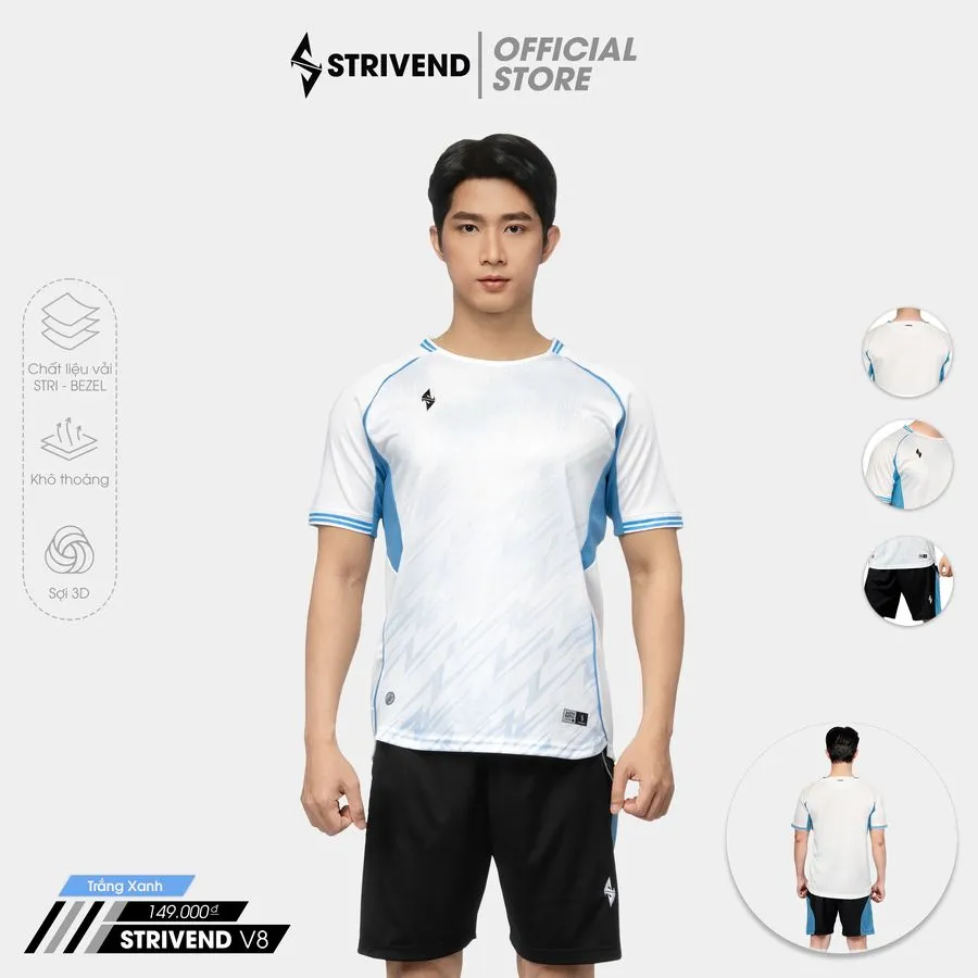 Quần áo Strivend V8 (Vàng, S)