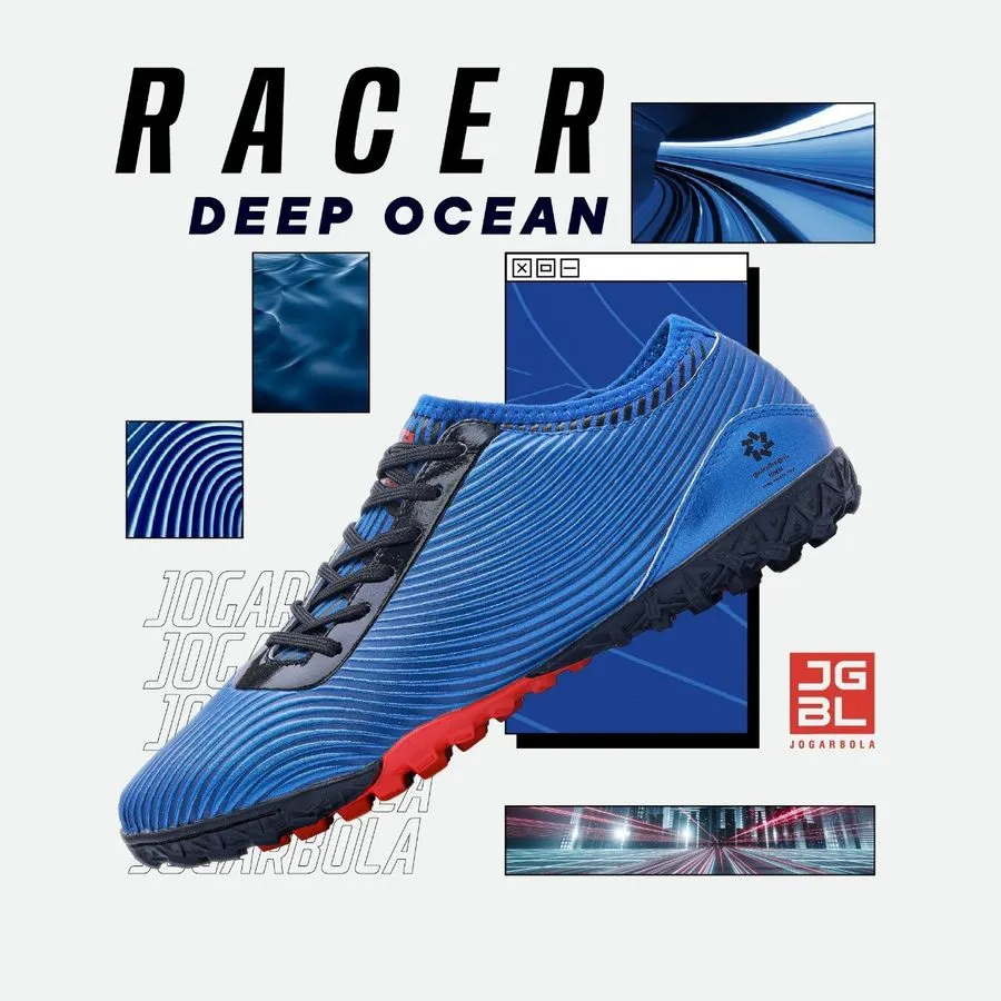 Giày Jogarbola Racer JG-2223 (Vàng, 38)