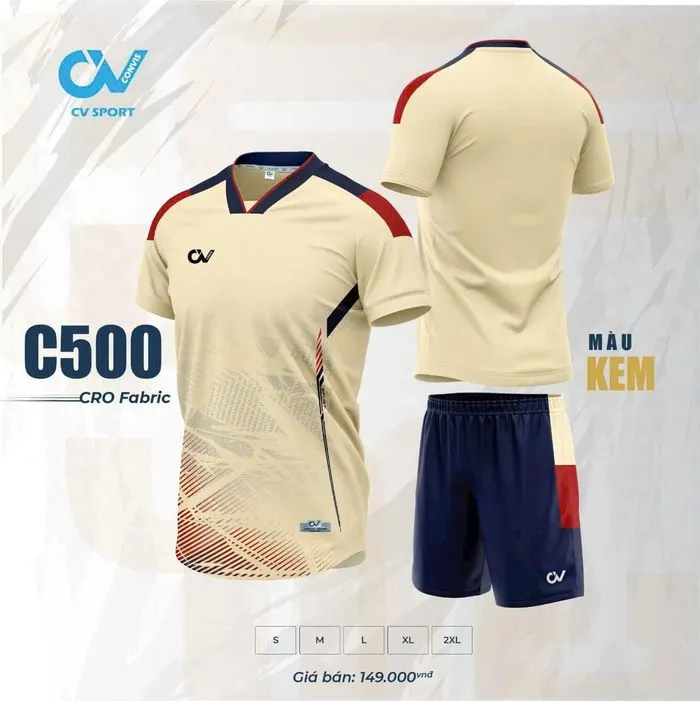 Quần áo CV C500 (Vàng, S)