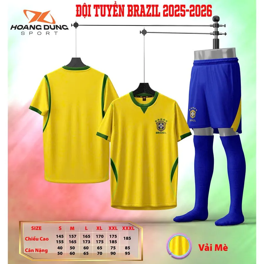 Quần áo HD Brazil 2026