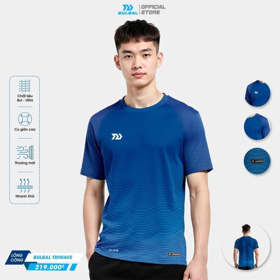 Áo Thể Thao Bulbal Triwave Nam (Vàng, S)