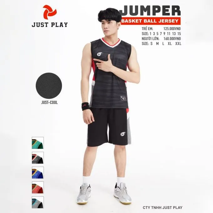 Quần áo bóng rổ JUST PLAY Jumper