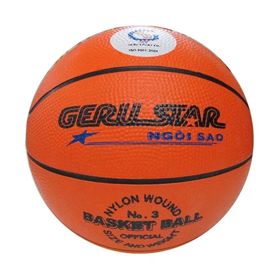 Bóng Rổ Geru Cao Su B3 Cam