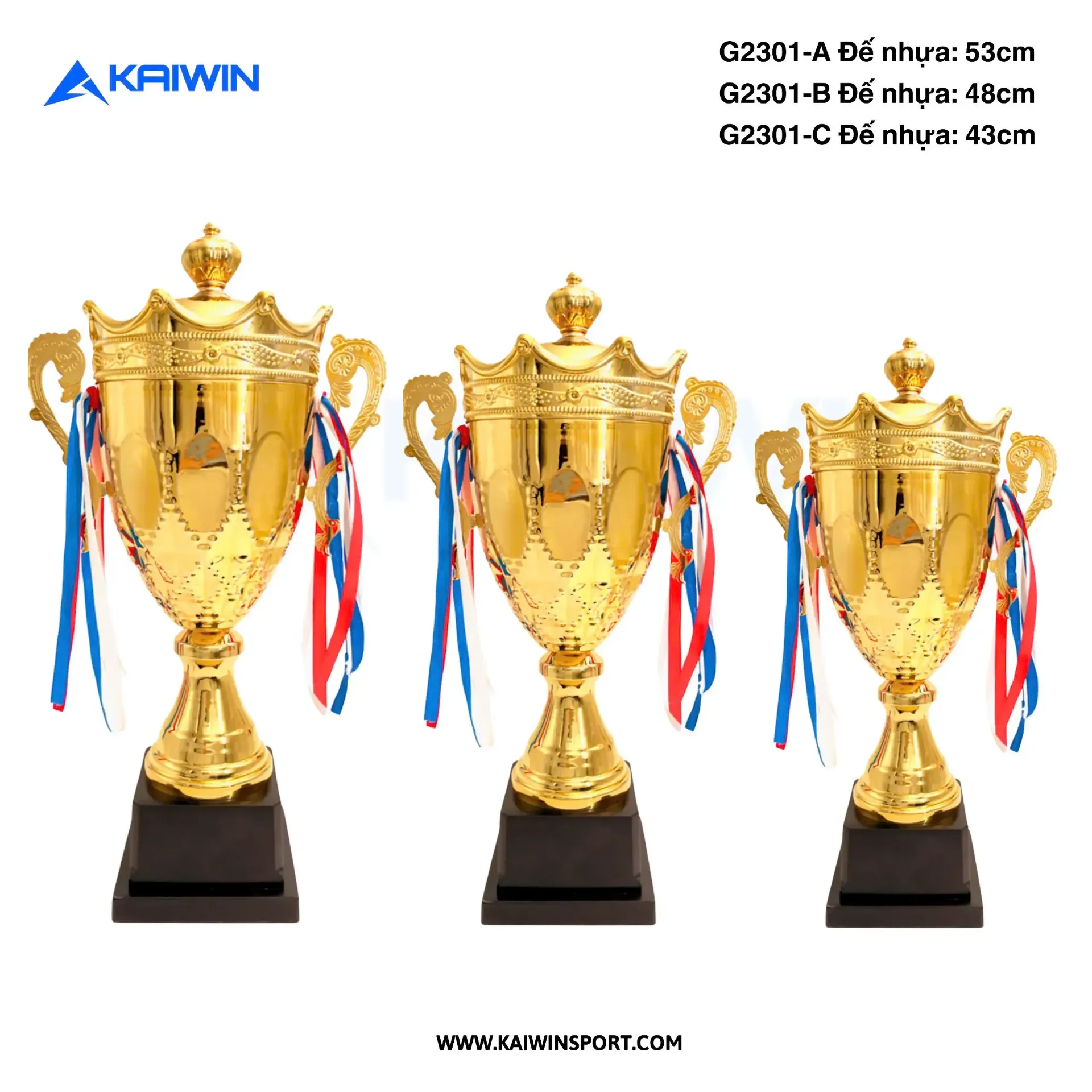 Cúp Kaiwin G2301B (48cm)