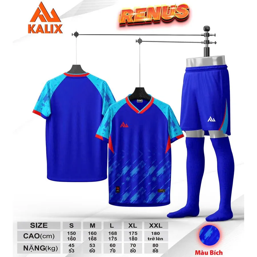 Quần áo Kalix KL03 Renus (Xanh Bích, S)